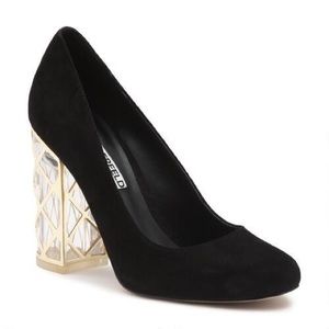 Karl Lagerfeld Geometric Heels